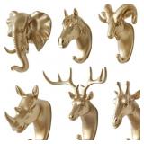 New 6 Pack Creative Antlers Coat Hooks/Single New 6 Pack Creative Antlers Coat Hooks/Single
