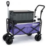 New Collapsible Folding Wagon Outdoor Park New Collapsible Folding Wagon Outdoor Park