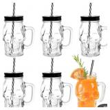 New 6 Pack Glass Mason Drinking Jars New 6 Pack Glass Mason Drinking Jars