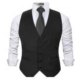 New Mens Classic Solid Color Business Suit Vest New Mens Classic Solid Color Business Suit Vest