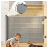 New Retractable Baby Gates No Drill for Stairs New Retractable Baby Gates No Drill for Stairs