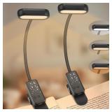 New Set 2 Light for Reading in Bed, Rechargeable New Set 2 Light for Reading in Bed, Rechargeable