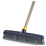 New Push Broom Brush Stiff Bristles 54in Long New Push Broom Brush Stiff Bristles 54in Long
