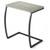New Side Table, End Table, Vintage C-Shaped New Side Table, End Table, Vintage C-Shaped