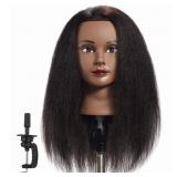 New Mannequin Head 100% Real Hair Manikin Head New Mannequin Head 100% Real Hair Manikin Head