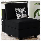 New  Accent  Armless Chair with Storage