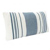 New Outdoor 20X10" Striped Thow Pillow