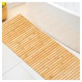 New Bamboo Bath Mat Large Long Wood Bath M