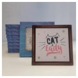New Lot of 10 Picture Ceramic Framed Frames