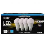 New Feit Dimmable LED 5000K Daylight 4-Pack (100W