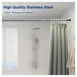 New NearMoon Shower Curtain Rod, Premium 304
