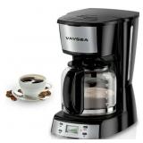 New 12 Cup Programmable Coffee Maker 900W Drip
