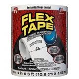 New Flex Tape, 4 in x 5 ft, White, Original