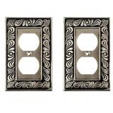 Light Switch Wall plates Decorative Brushed