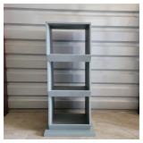 Gray Floor Storage Shelf