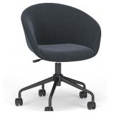 New Upholstred Leather Swivel Accent Chair