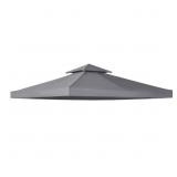 New 2-Tier Gazebo Top Canopy Replacement Patio