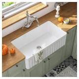 New $460 Deer Valley 33" L x 18" W Kitchen Sink