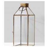 New Large Gold Decorative Hurricane Lantern