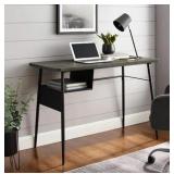 New $178 Walker Edison Amelia Wood Writing Desk