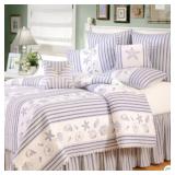 New C&F Home Seaside Quilt
