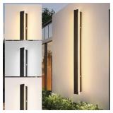 New 39inch Long Outdoor Wall Lights, Modern Wall