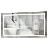 New $430 LED Bathroom, Dimmer, Defogger Mirror
