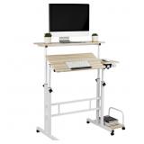 New Mind Reader Standing Desk X-Large White