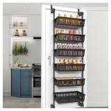 New Pantry Door Organizer, Over the Door Pantry