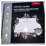 New Mattress Cover Queen CharcoaI Protect a Bed