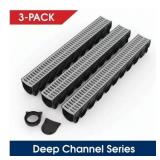 New Storm Drain Deep Kit (3-Pack : 9.8 ft)