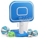 New Pool Basketball Hoop, 33"x26"x50" Oversized