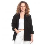 New Classic Black Denim jacket Med
