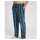 New Mens 100% Cotton Pajama Pants Sleep Lounge XL