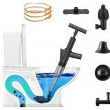 New Toilet Plunger High Pressure Drain Blaster