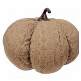 New 10in Harvest Fall Large Fabric Pumpkin