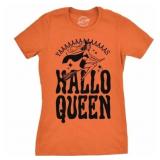 New Womens HalloQueen Shirt Funny Small