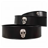New Halloween Round Metal Decorative Trays
