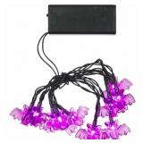 New Happy Halloween Battery Operated Light Set 36"