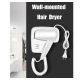 New Hotel Hair Dryer Wall-mounted Strong Wind