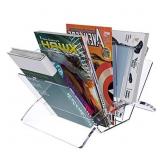 New Clear Acrylic Magazine Holder Display