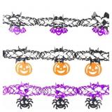 New Set of 3 Halloween Decorative Swirl Garland,