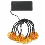 New Happy Halloween Battery Operated Light Set 36"