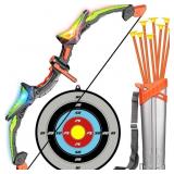 New LED Light Up Archery Toys with Suction Cups