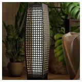 Solar Pation Outdoor Powered Lamp Lantern 27in