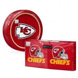 New NFL Paper Plates & Napkins Kit, 285 ct.,