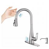 New  Touch on Kitchen Faucet with Soap Dispenser