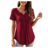 New Womens Plus Size Short Sleeve XL