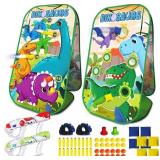 New 2 in 1 Dinosaur Toy, Shooting Target & Bean