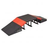 New EZ-Link Skateboard Ramp Set with Slopes